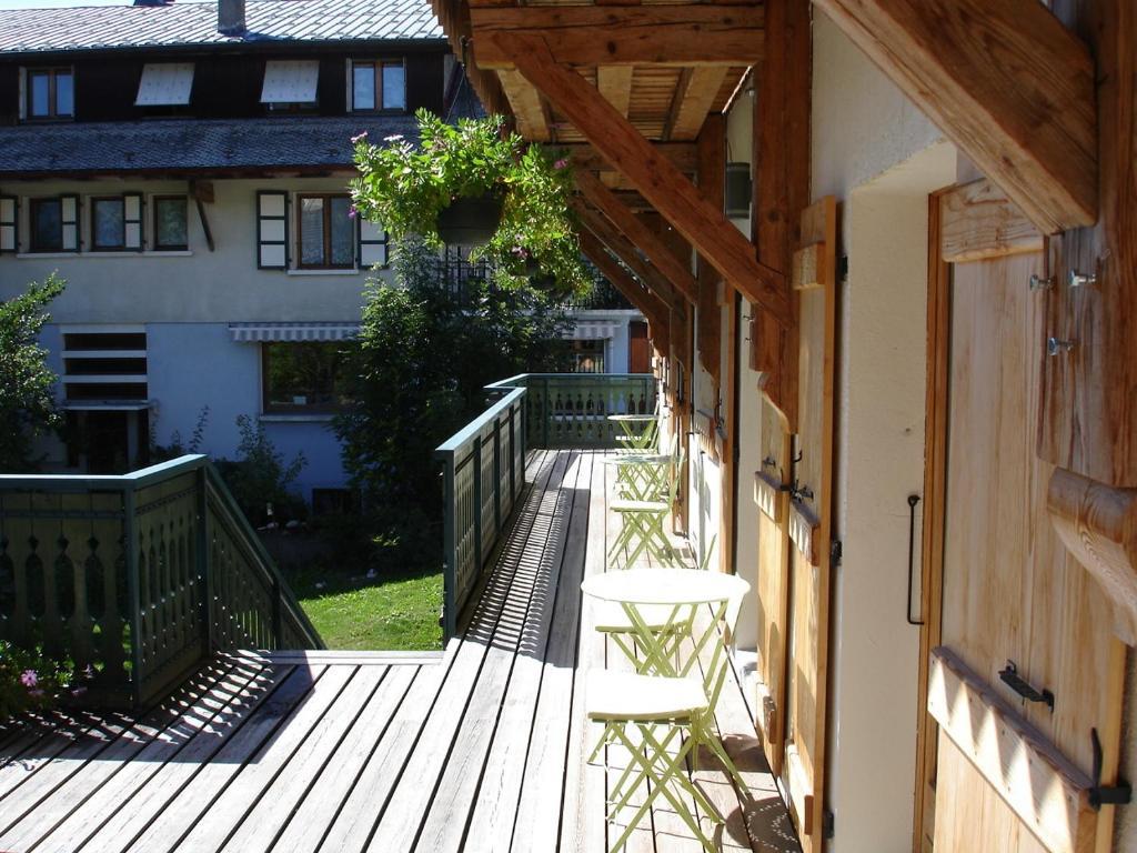 La Ferme Du Chateau Abondance Zimmer foto